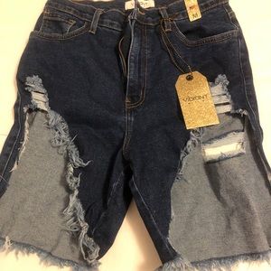 Vintage denim shorts